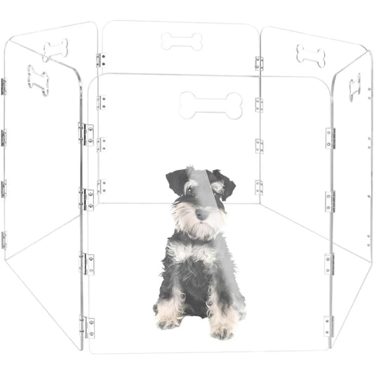 Acrylic Dog Playpen