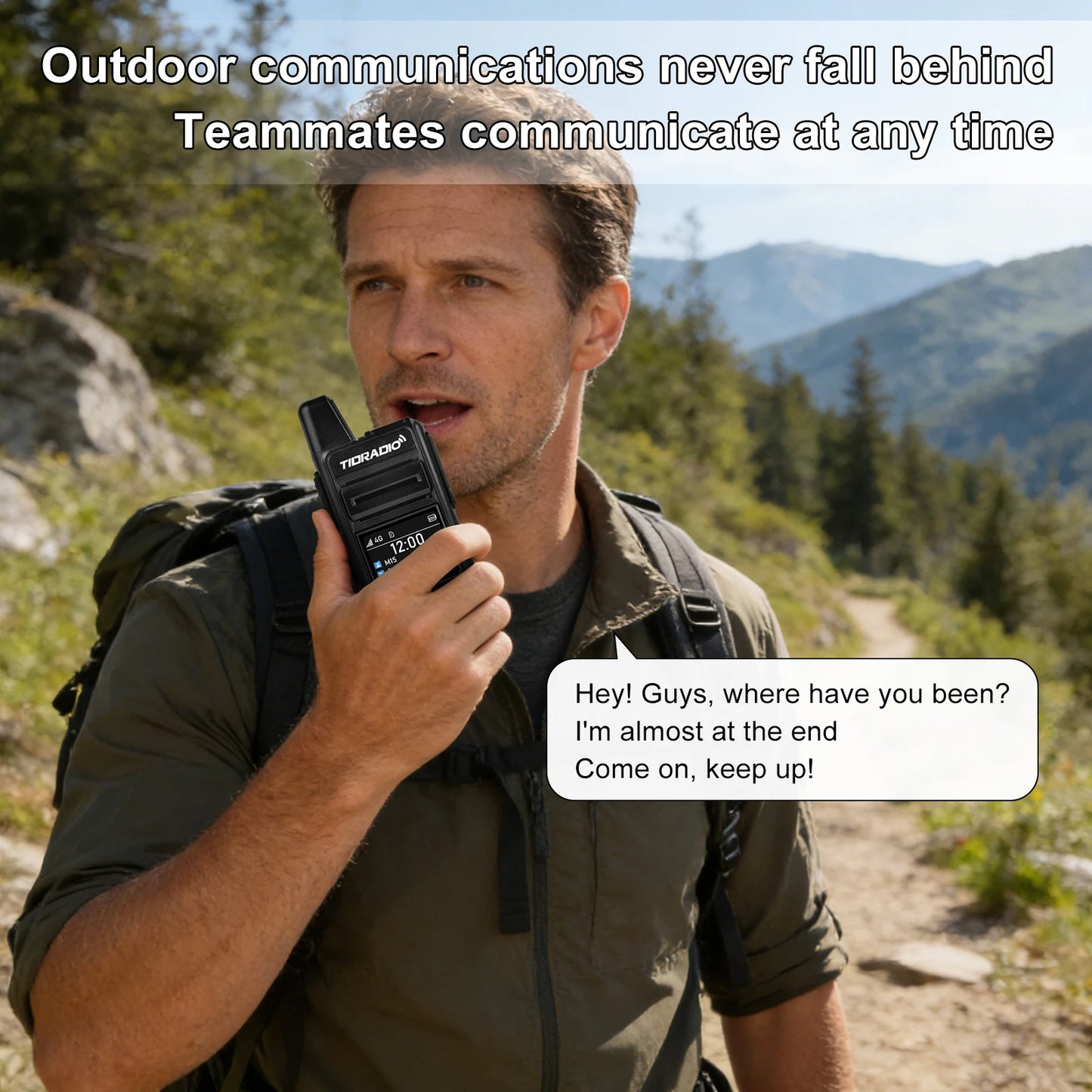 Long Range Walkie Talkie Global POC 5000KM