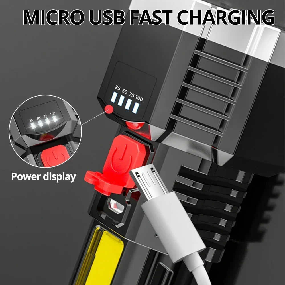 Rechargeable Flashlight 7LED