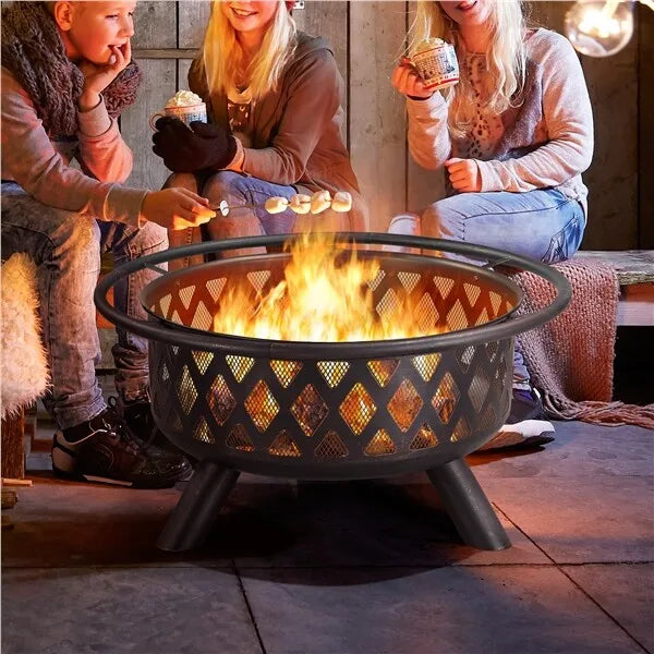 36'' Wood Burning Fire Pit
