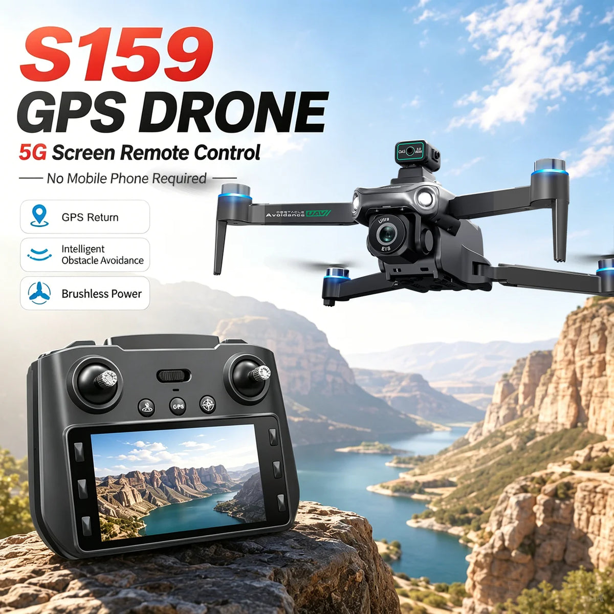 GPS Drone with 8K Camera