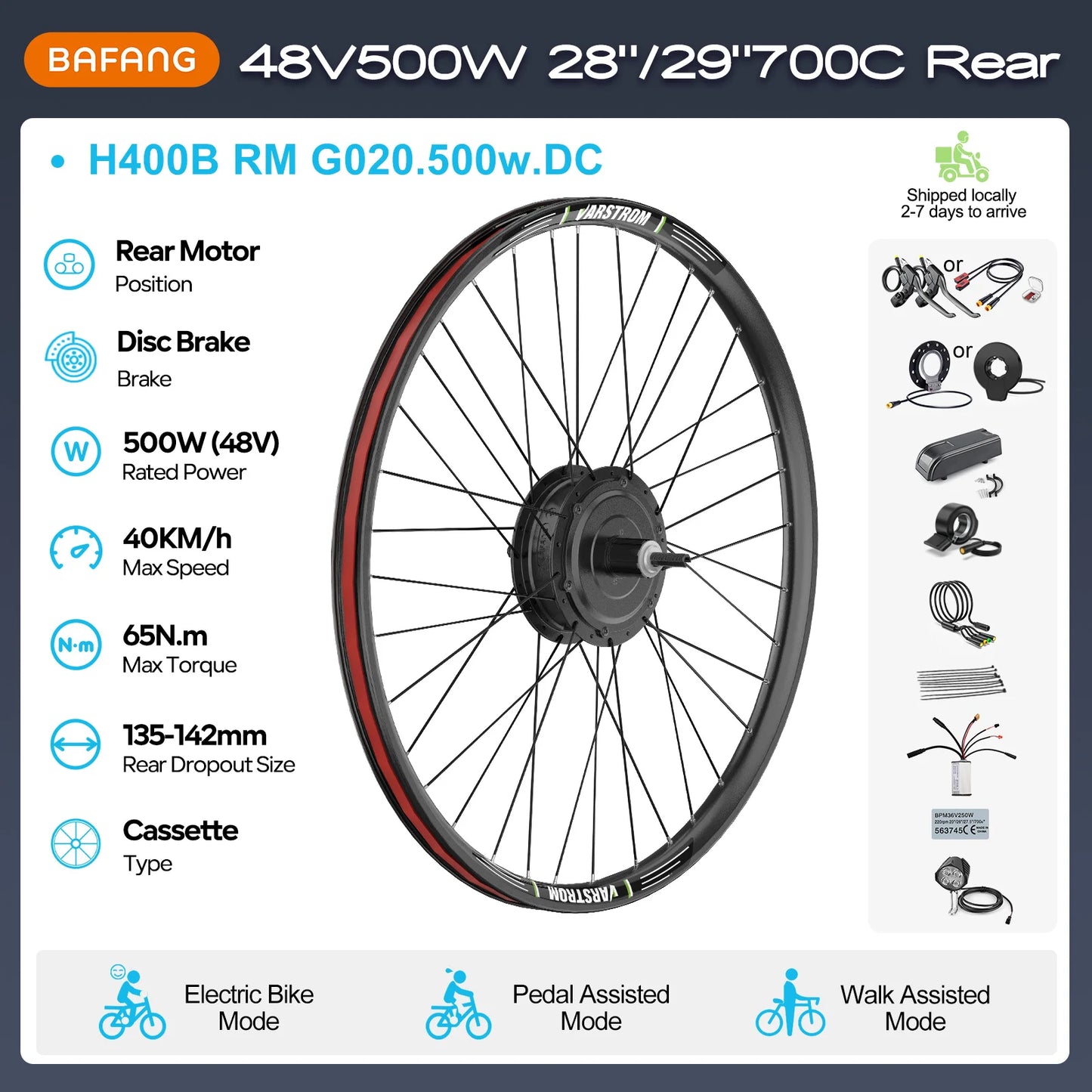 Wheel Hub Drive Electric Bike Conversion
