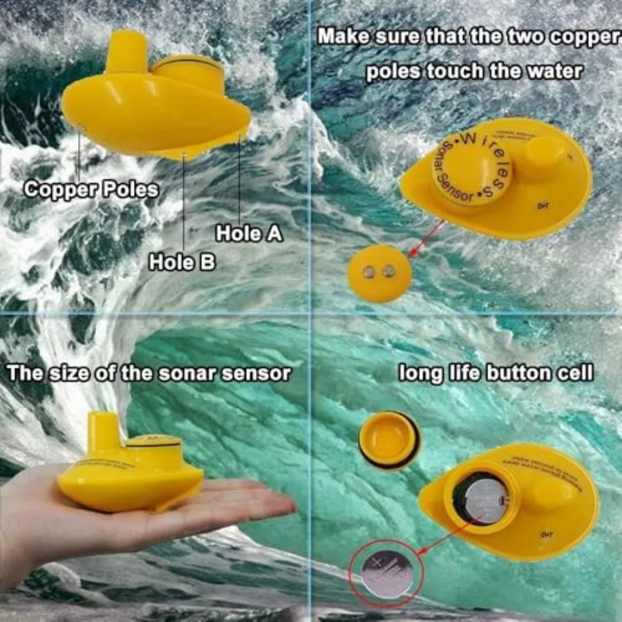 Handheld fish finder