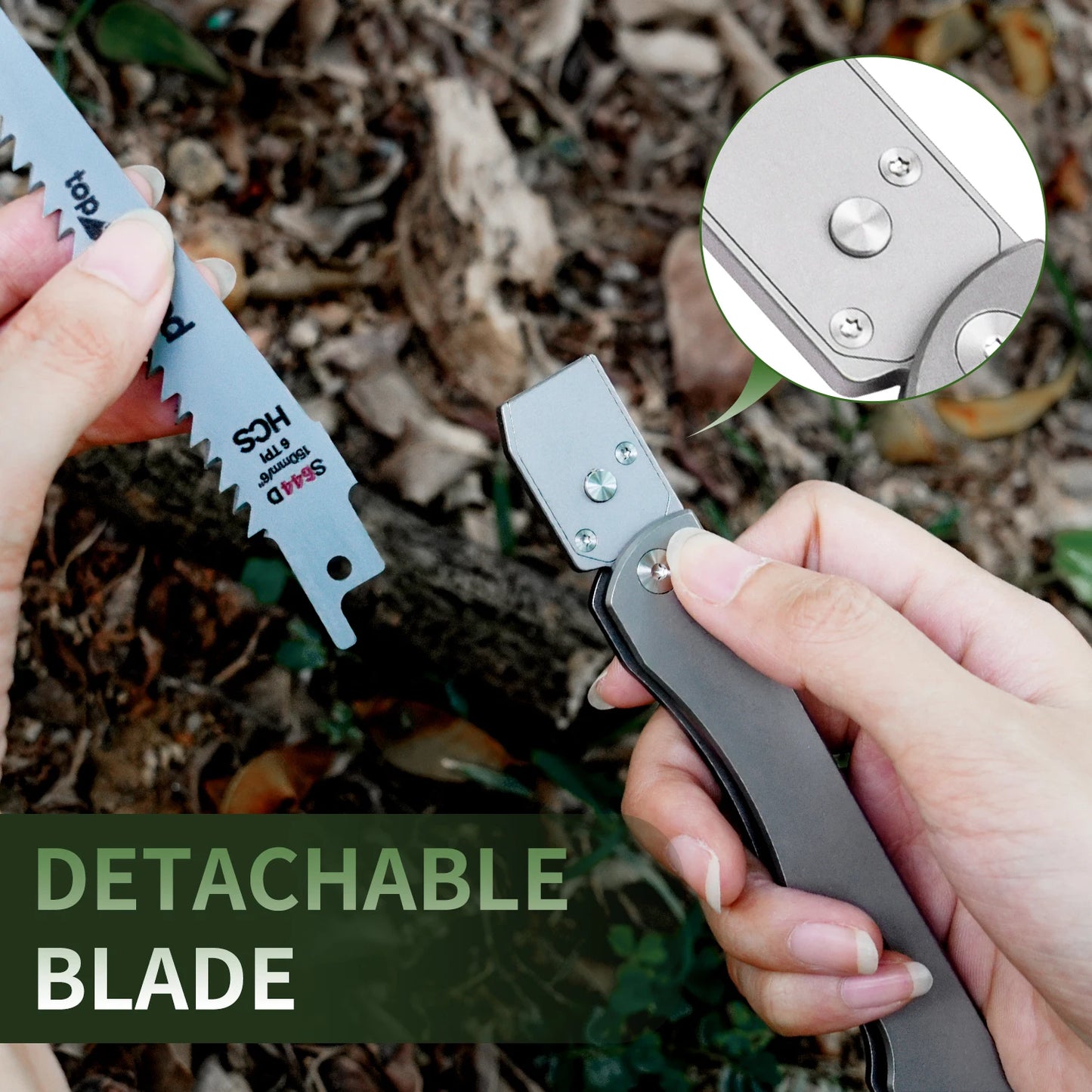 Safety Lock Folding Pocket Saw