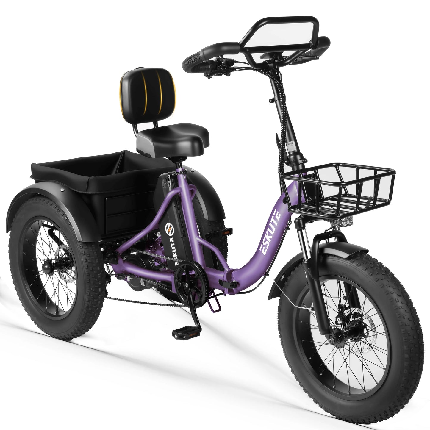 Electric Trike for Adults, 998.4Wh Battery, 1200W Peak Motor,
