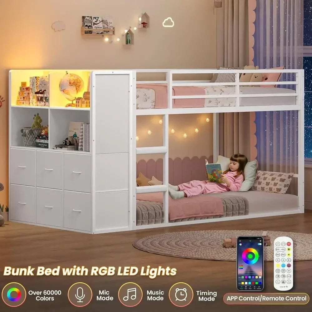 Twin Over Twin Bunk Bed