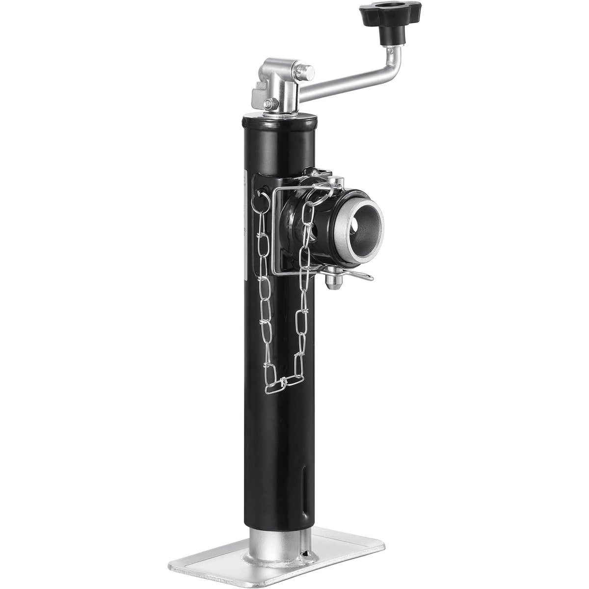 2000 lbs Trailer Jack Stand 10" Lift Weld-on Pipe-Mount Bracket Support Legs Corner Steady Camper Parts for RV Yacht