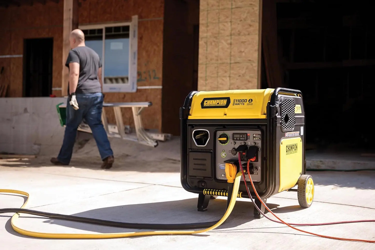 11,000-Watt Wireless Remote Start  Generator