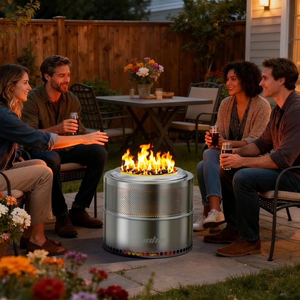 19 Inch Smokeless Fire Pit
