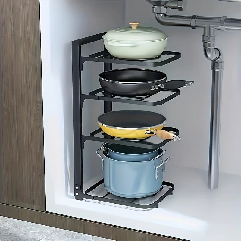 Pot and Pan Organzier for Kitchen