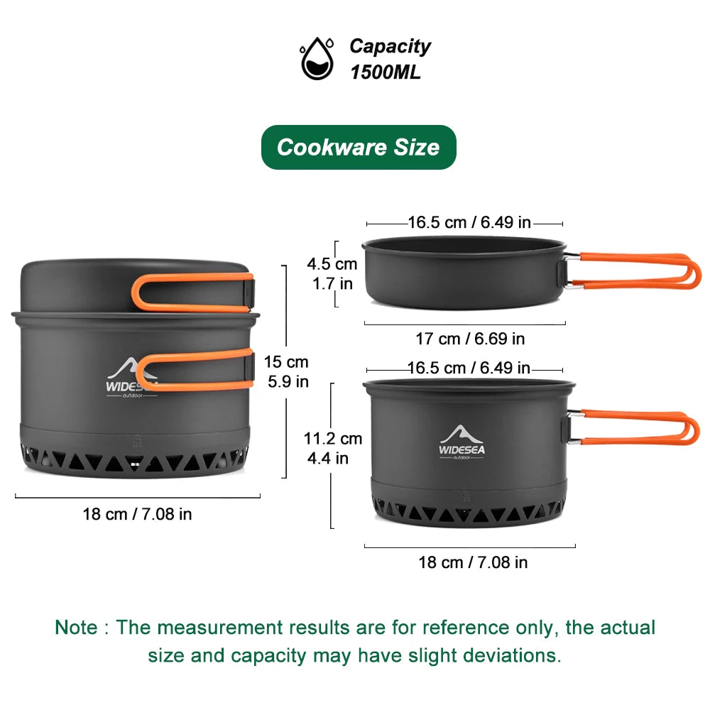 Camping Tableware / Cookware Set