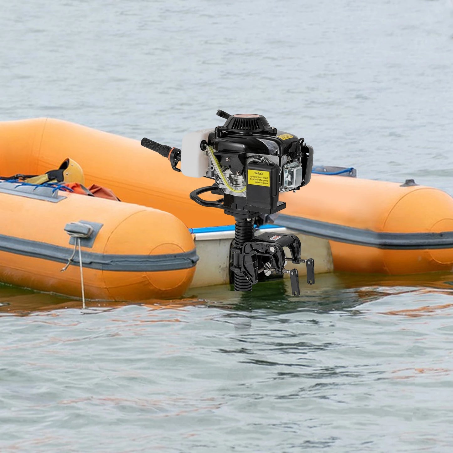 4HP 55cc 4-Stroke Outboard Motor, with Jet Pump,