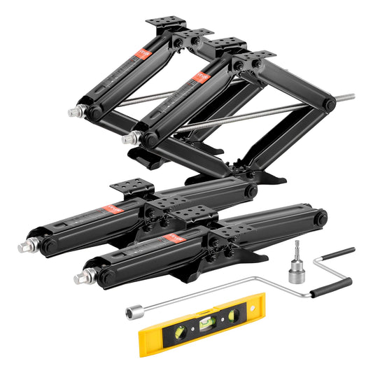 RV Stabilizer Leveling Scissor Jacks, Set of 4