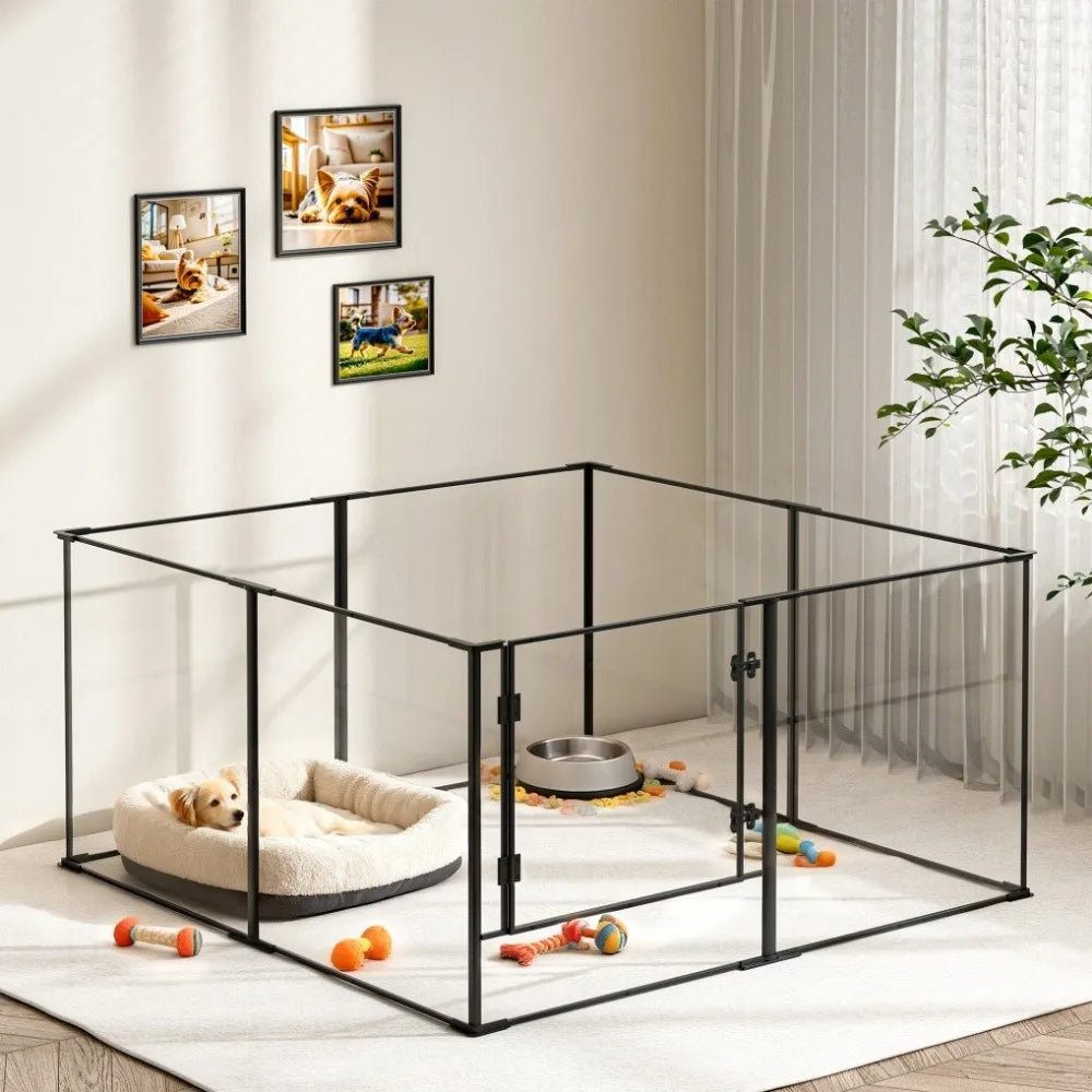 Tall Acrylic Puppy Playpen