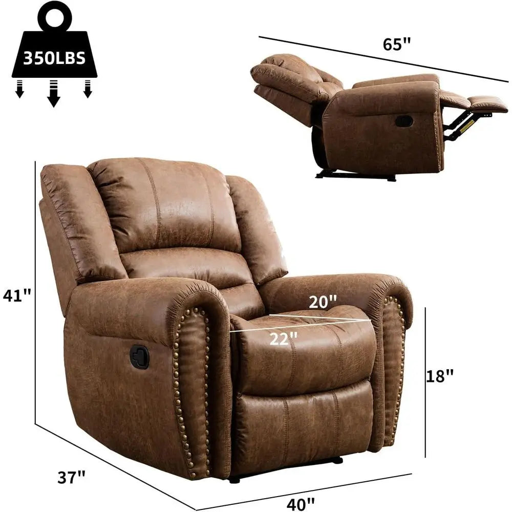 Leather Recliner Chair