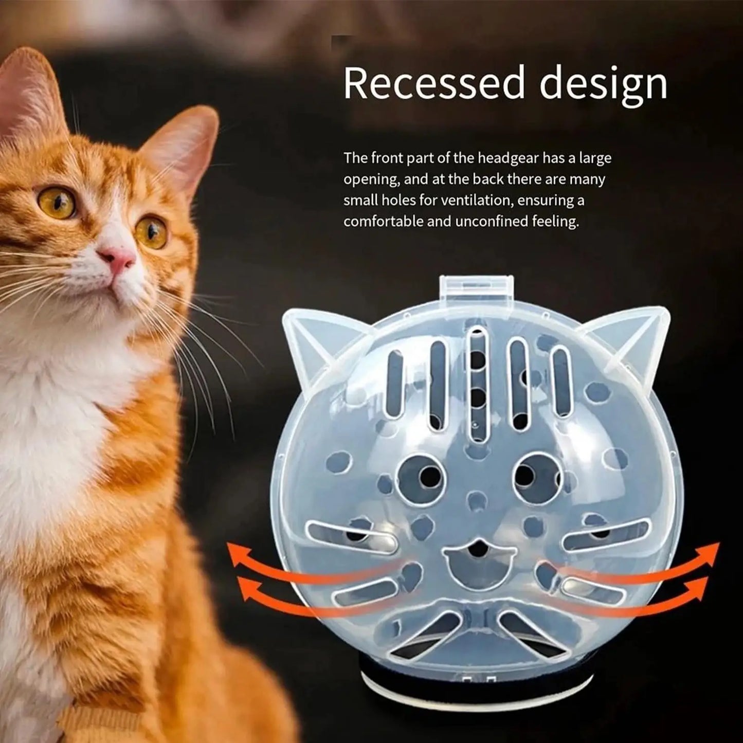 Breathable Sturdy Cat Muzzle