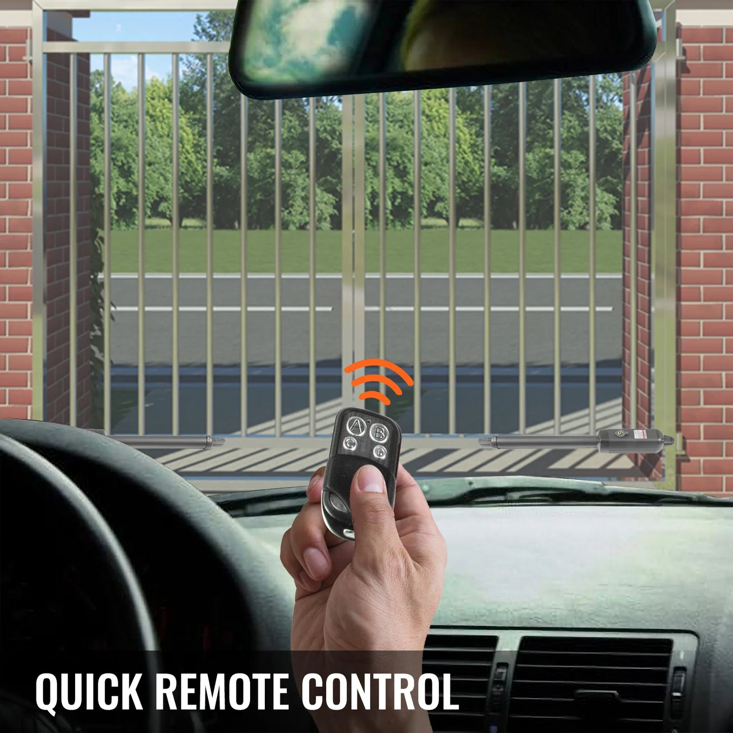 Dual Swing Gate Opener Kit