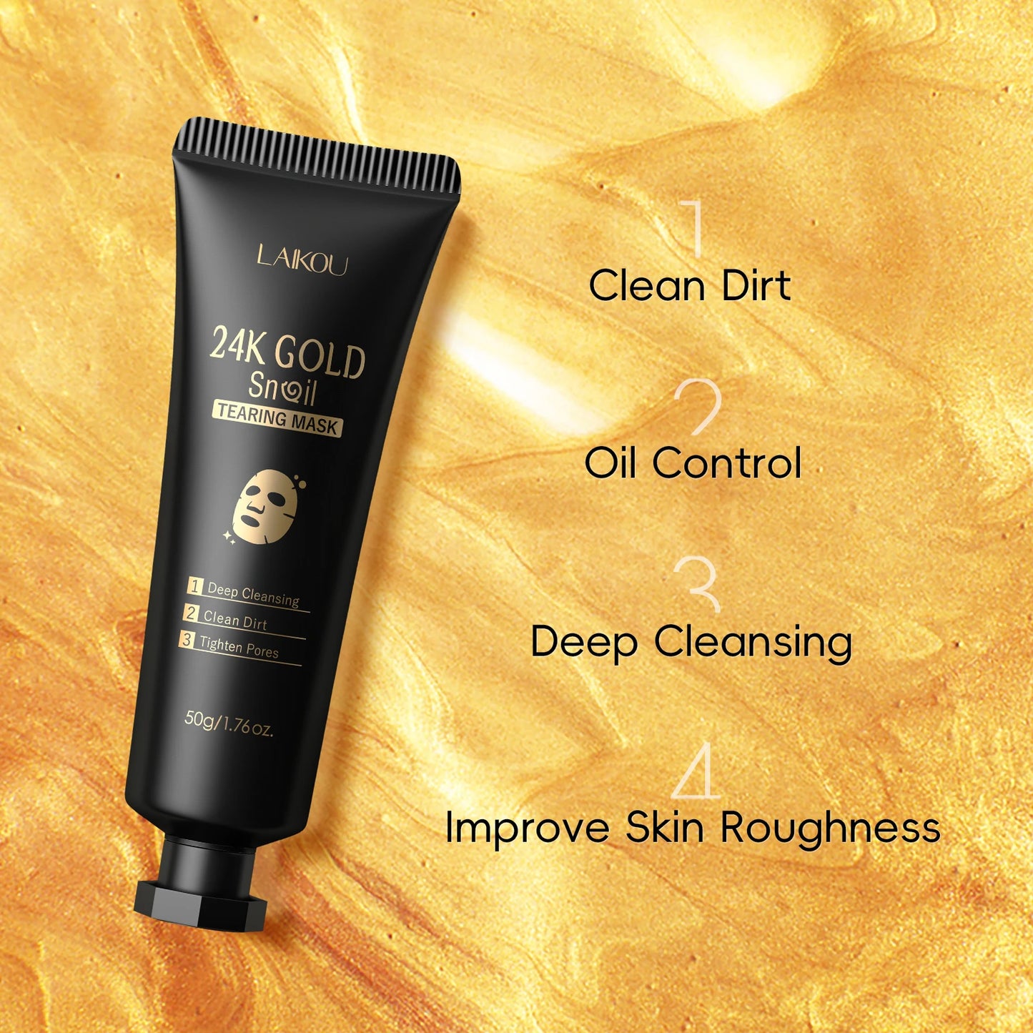 Gold Peel-Off Mask 3PCS