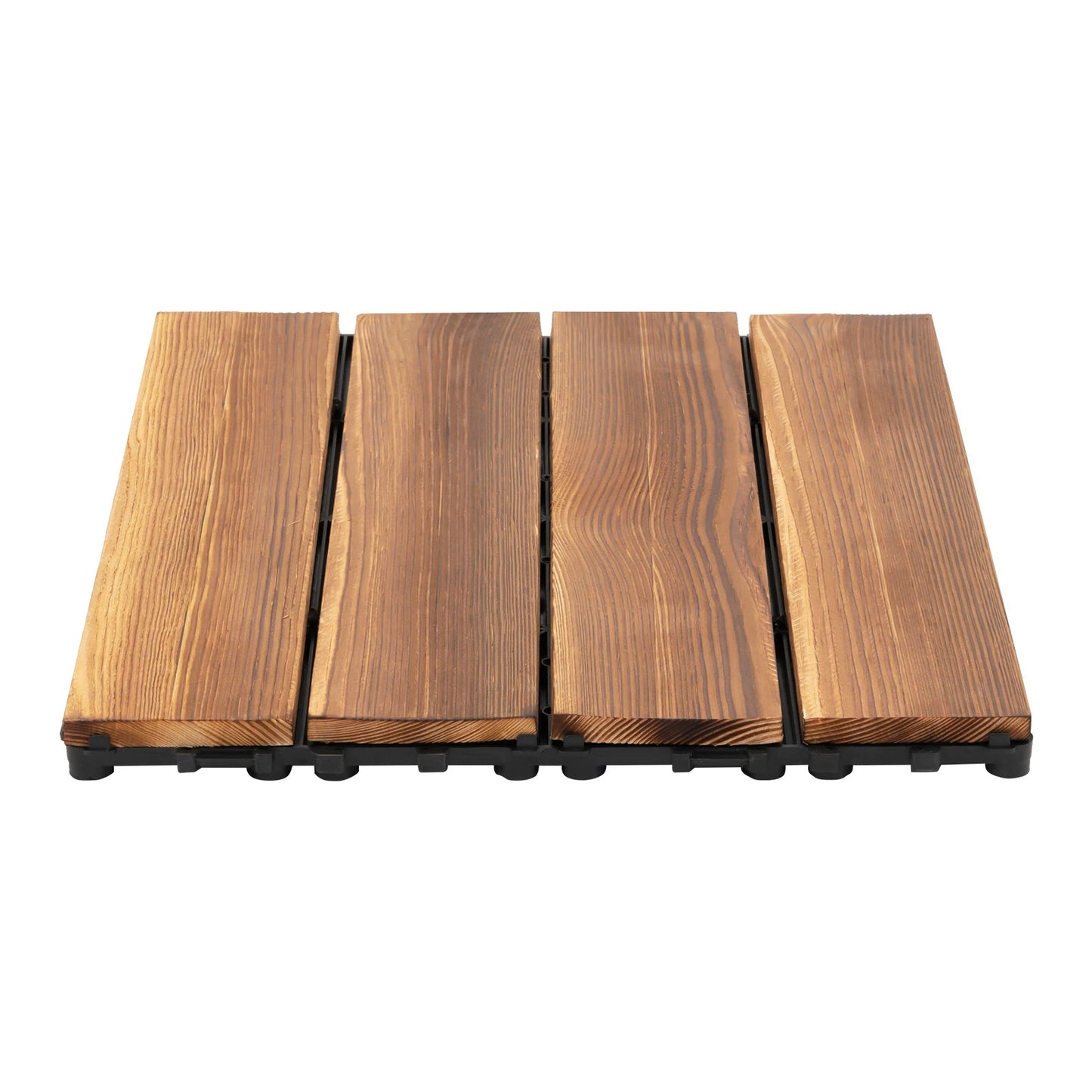 36-Pack 30x30 cm Acacia Mosaic Wood Deck Tiles