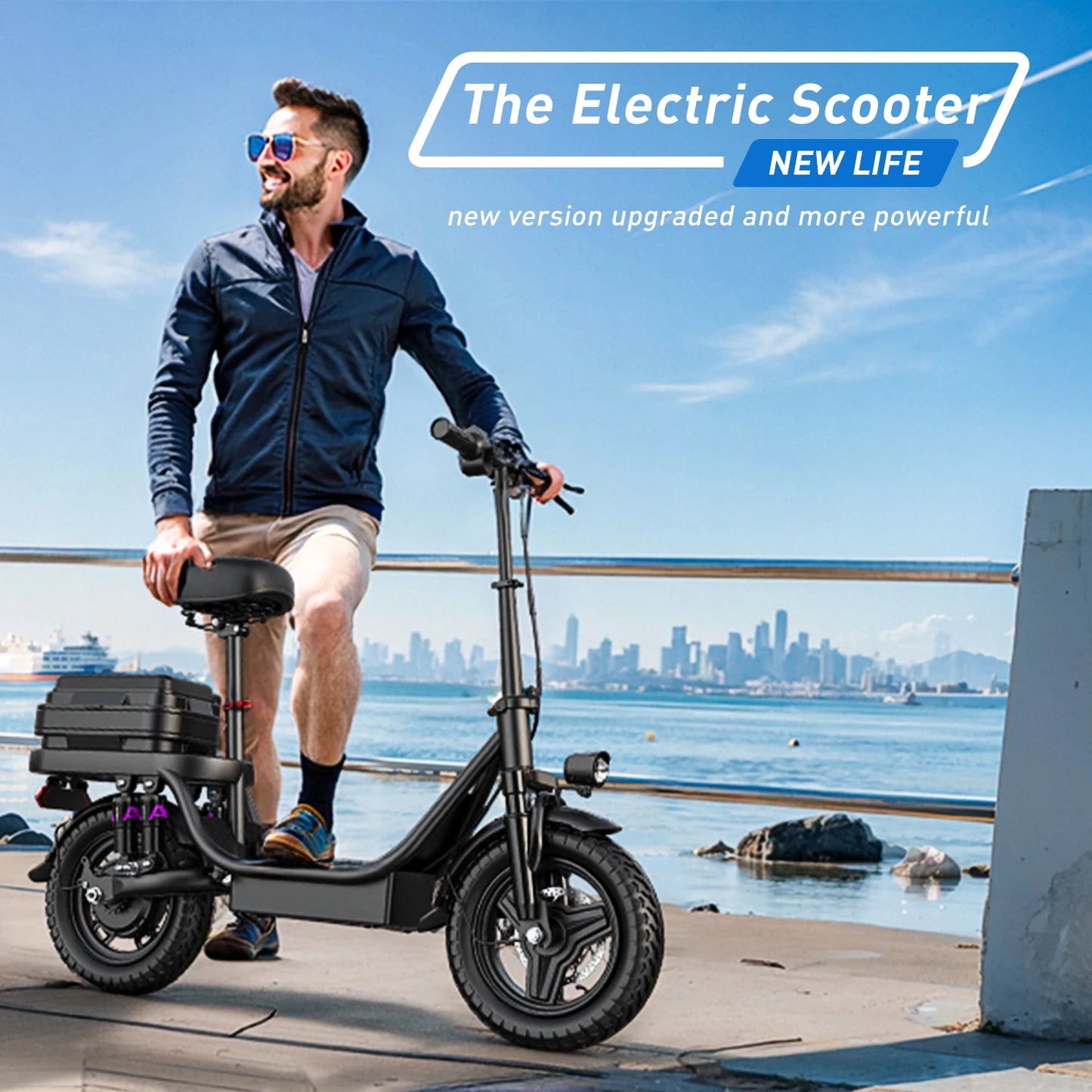 Adult electric bicycle 14-inch tires