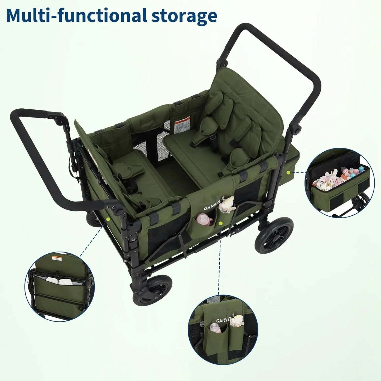 4 Seater Wagon Stroller