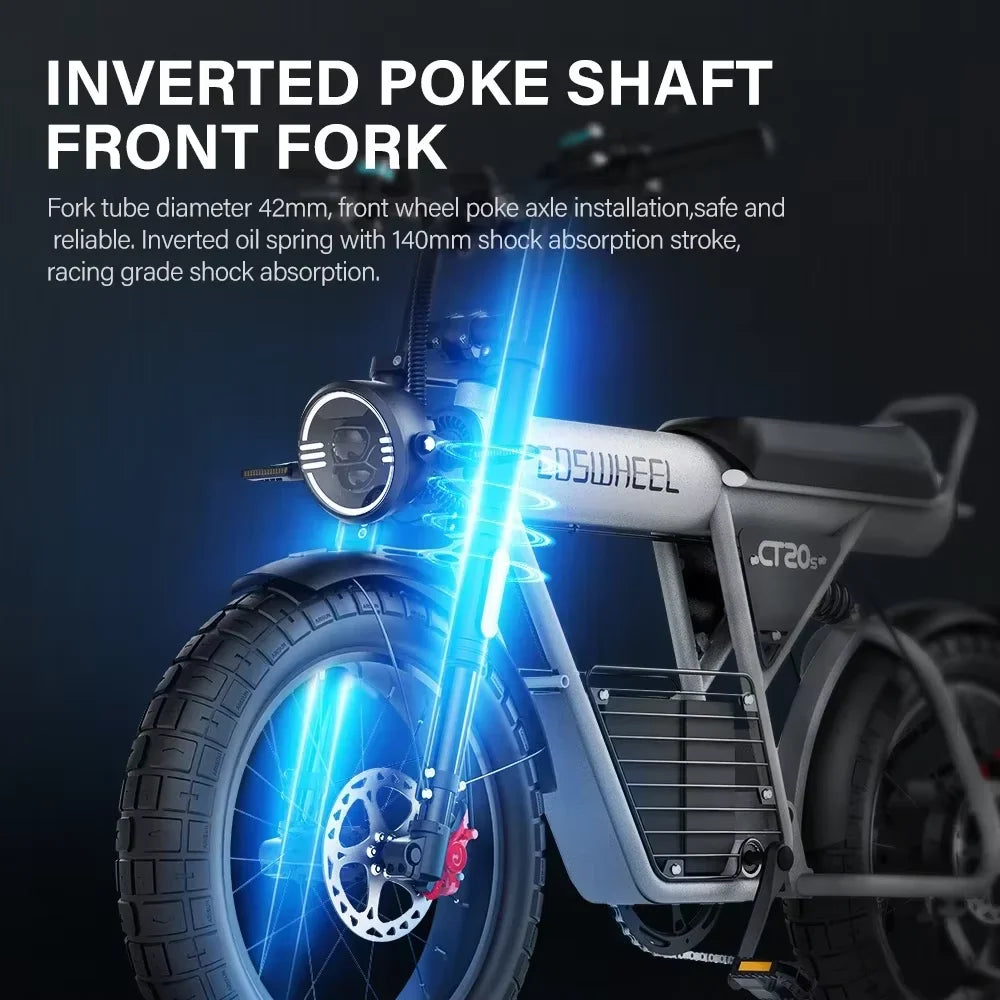 Ebike  2000W motor 60V 27.5AH battery