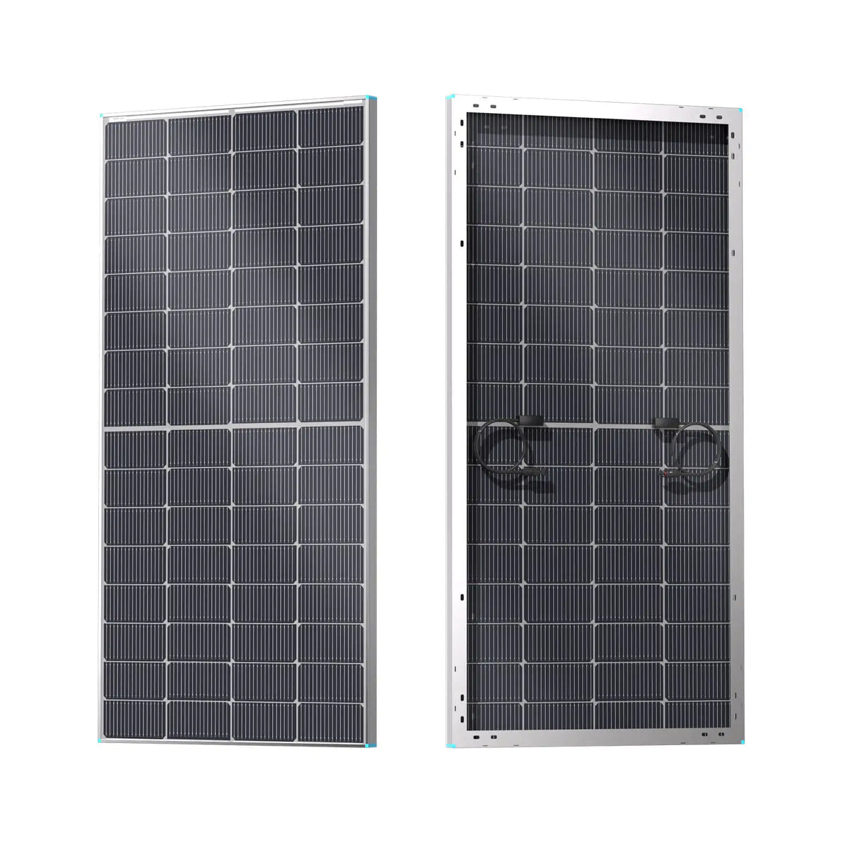250W Bifacial N-Type Solar Panel, 16BB Double-Sided Monocrystalline PV Module, 25% High-Efficiency Solar Panel for 12V Systems, RV, Marine, Rooftop, Farm, Battery & Off-Grid Applications