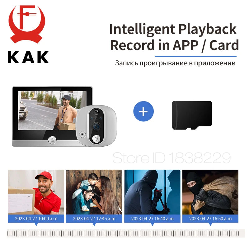 Wifi Smart Door Bell Camera