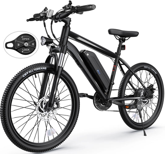 Electric Bike for Adults 26" with Removable Battery
