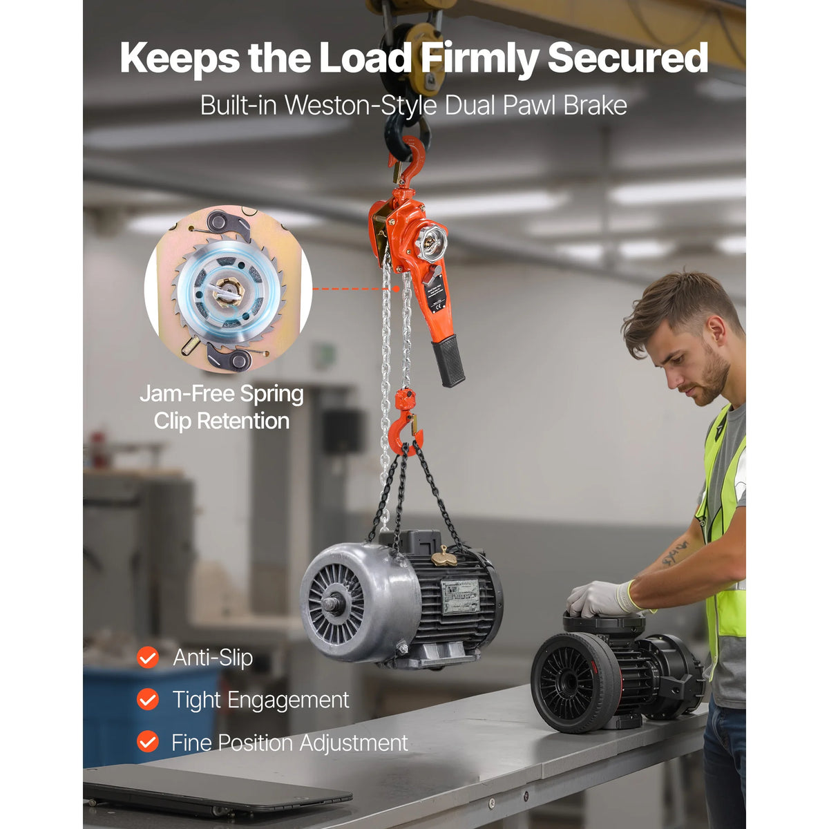 .75T Manual Lever Chain Hoist