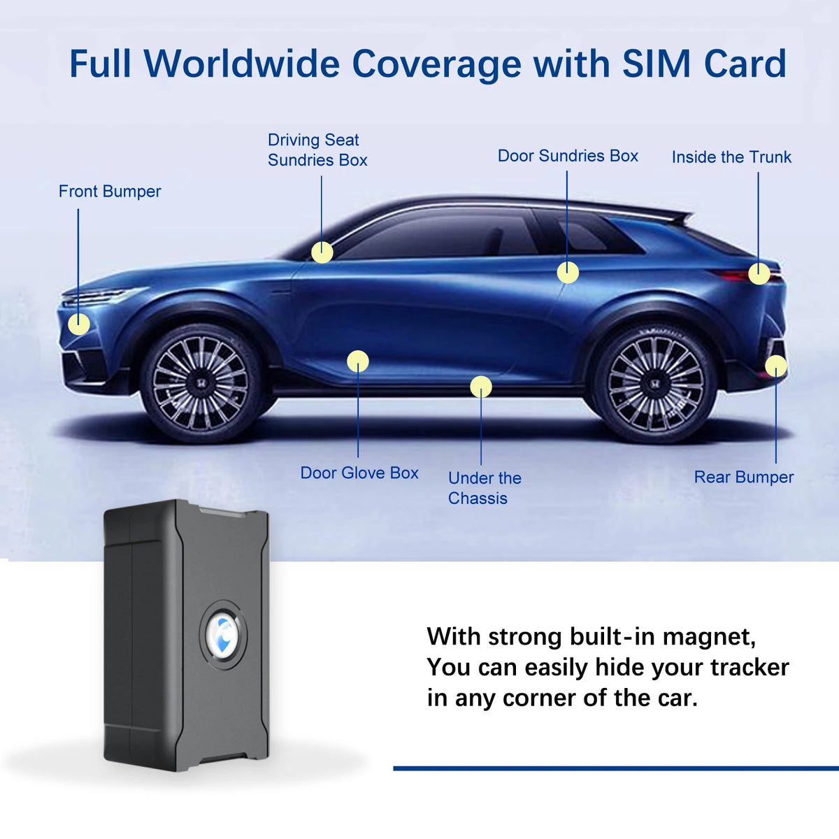 Vehicle GPS Tracker Anti-Theft
