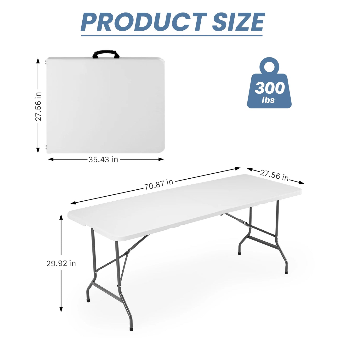 Folding Outdoor Picnic Table