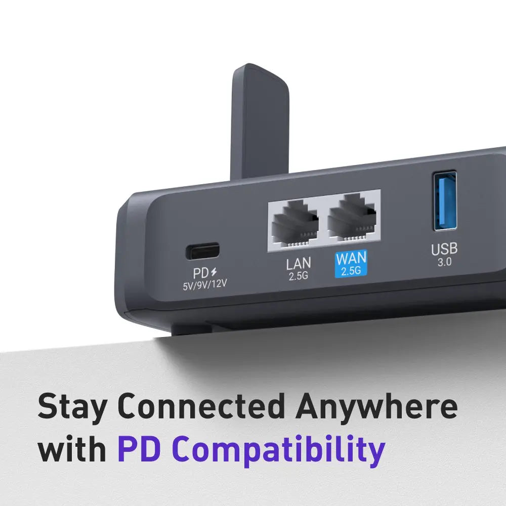 Wi-Fi 7 Travel Router
