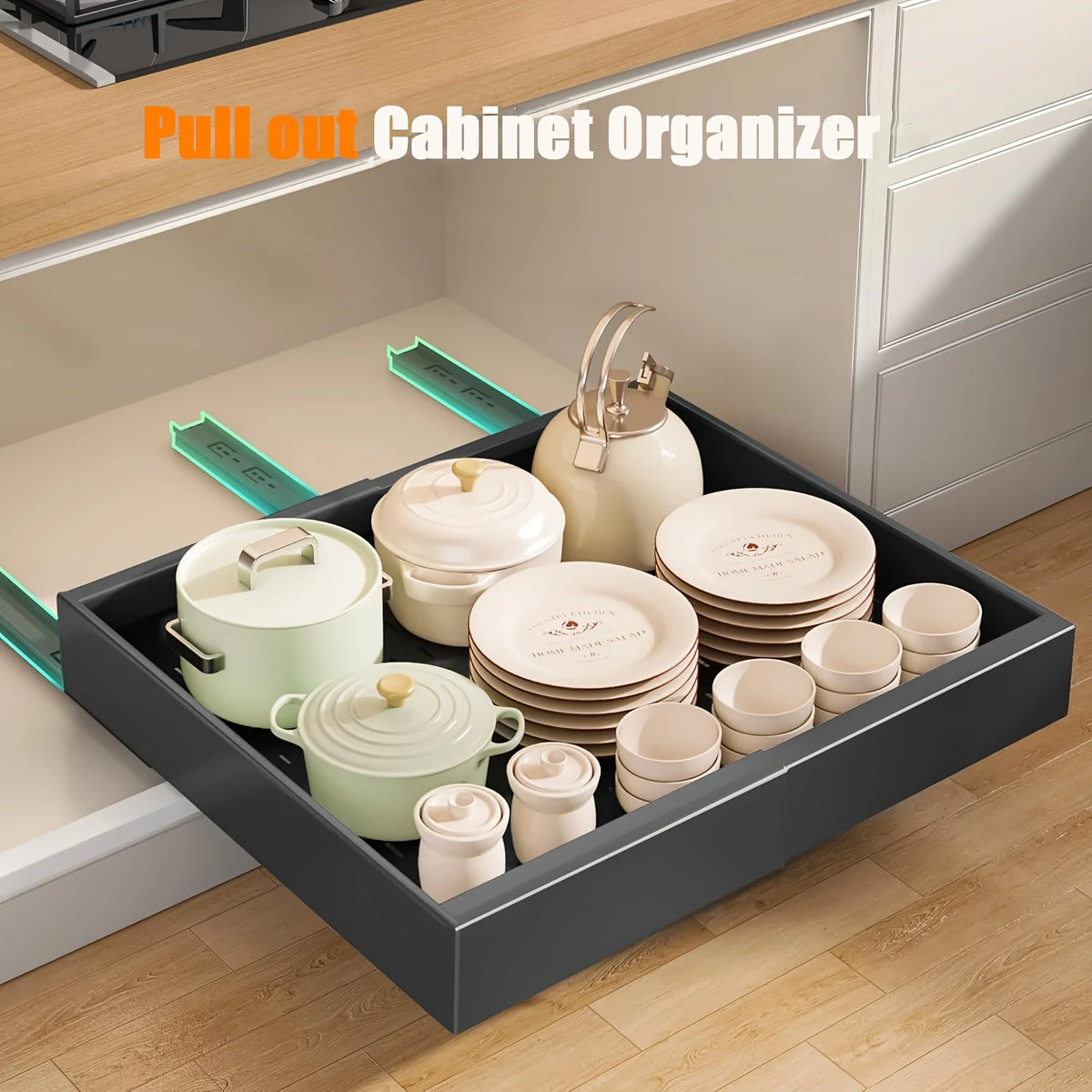 Expandable Pull out Cabinet Organizer