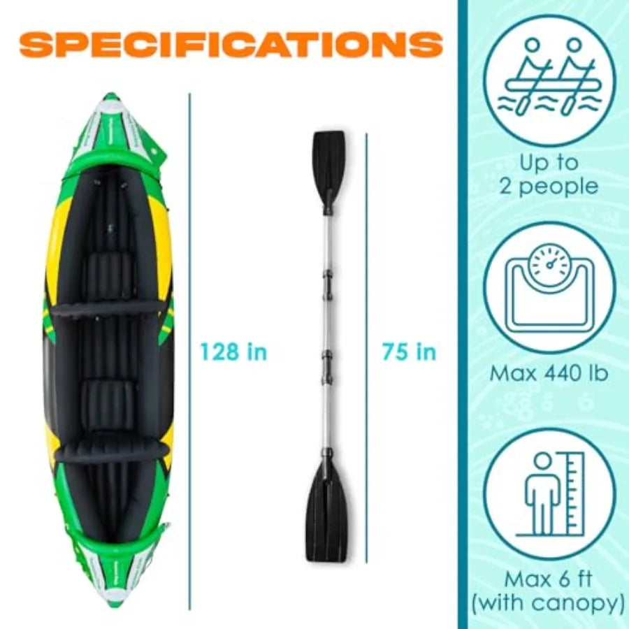 Inflatable Kayak 2 Person