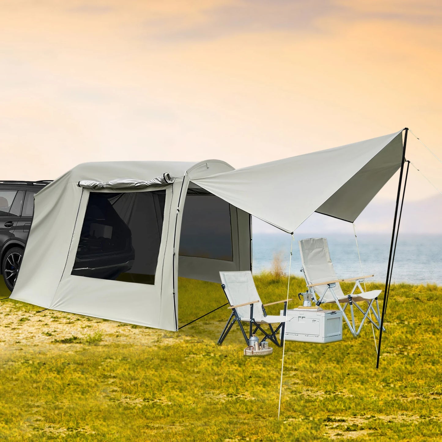 Car Camping Tent SUV Tailgate Awning