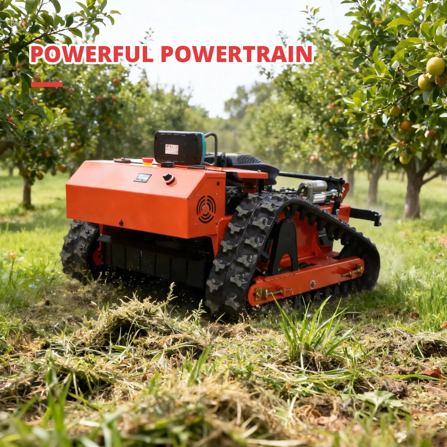 Remote Control  Robotic Lawn Mower
