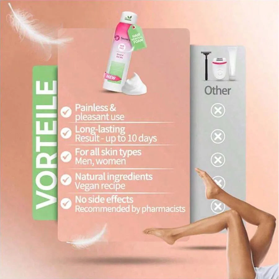 Hair Removal Foam Spray