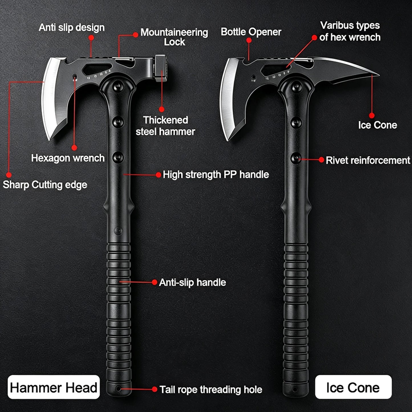 Camping Axe with Sheath