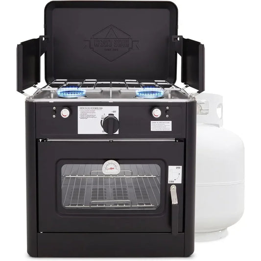 Gas Camping Oven w/Carry Bag