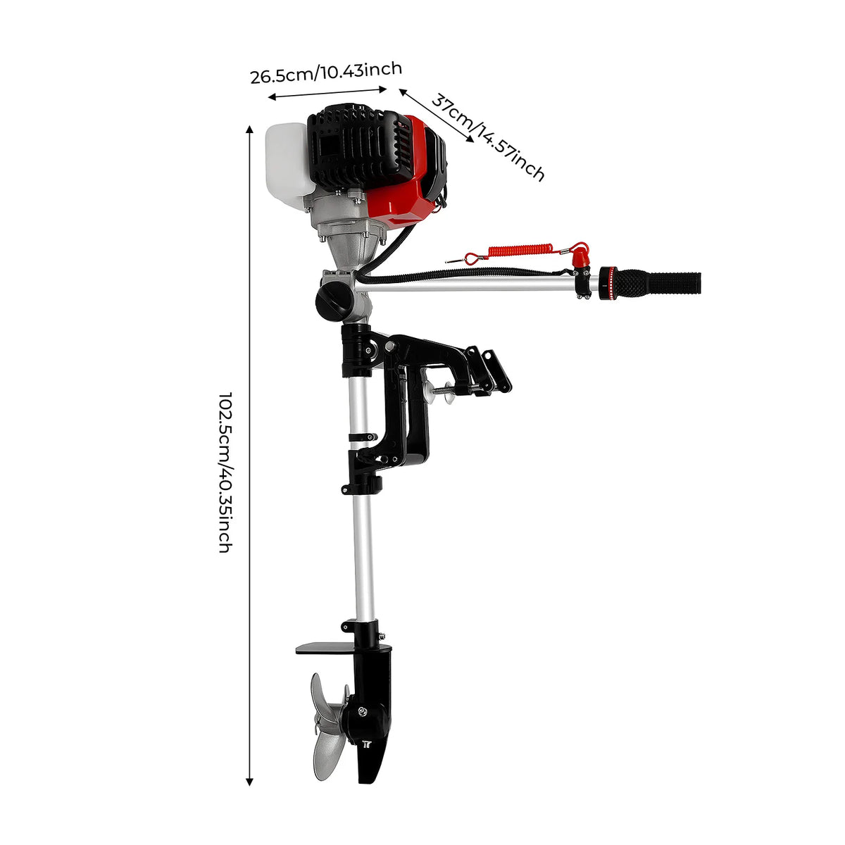 2 Stroke Outboard Motor 52cc