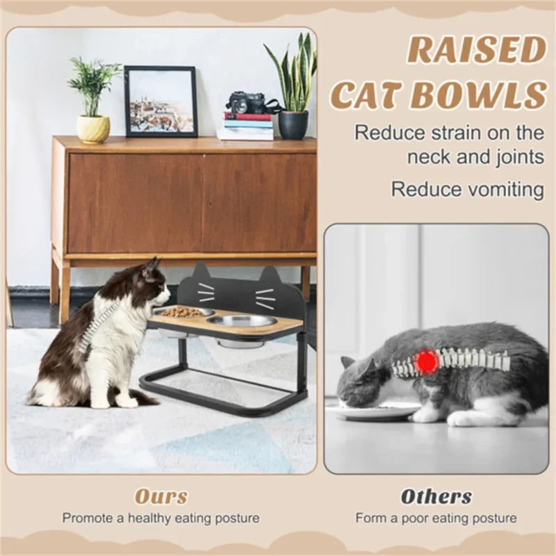 Pet Feeder Adjustable Height