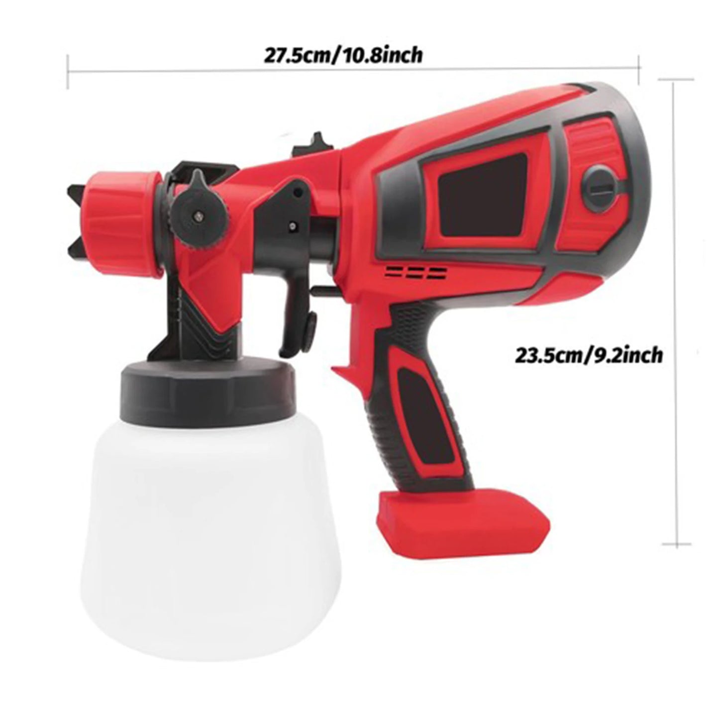 Cordless Paint Sprayer, Compatible with Milwaukee 18V Battery not included
