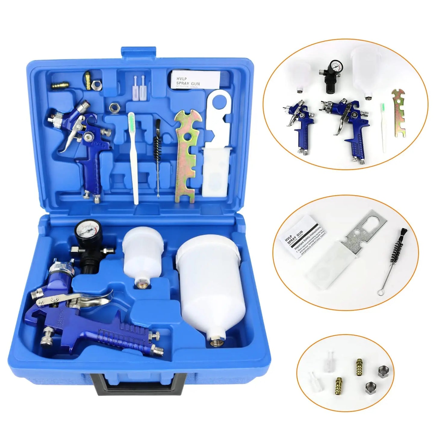 HVLP Paint Sprayer Set