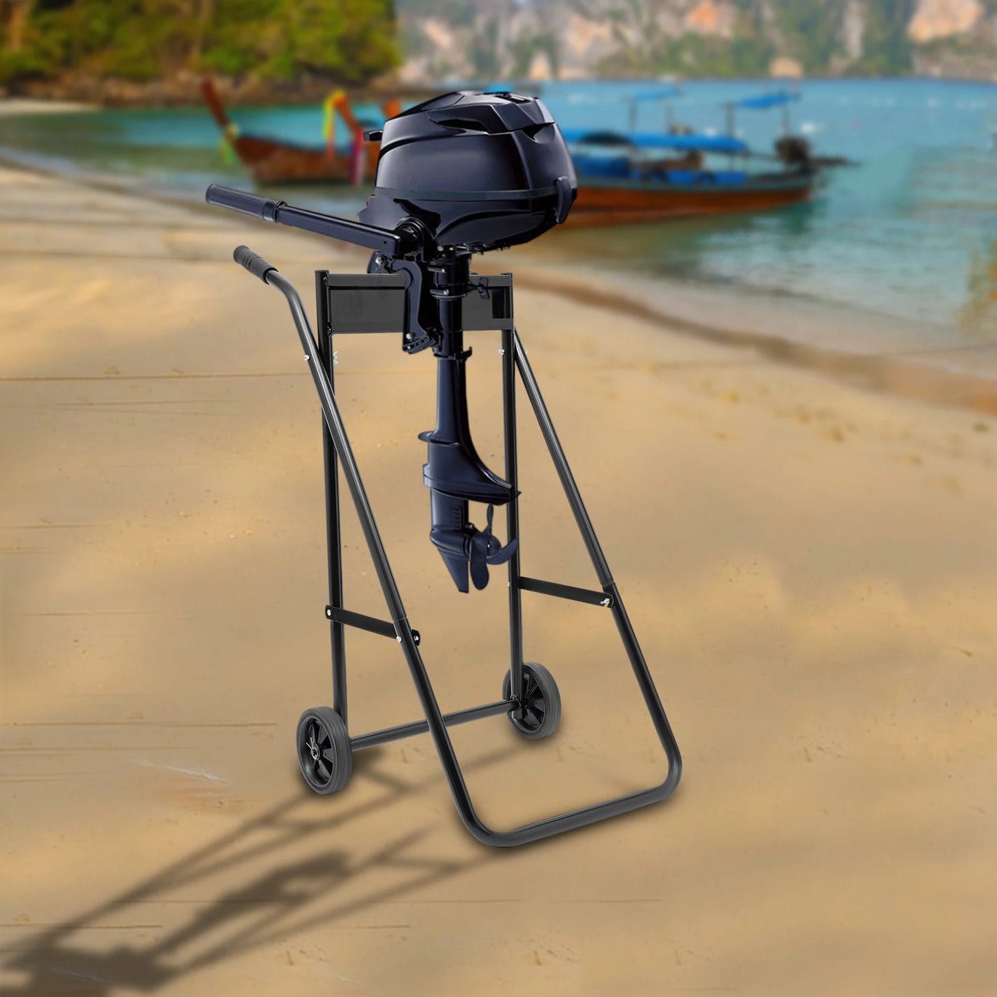 Folding Outboard Boat Motor Cart