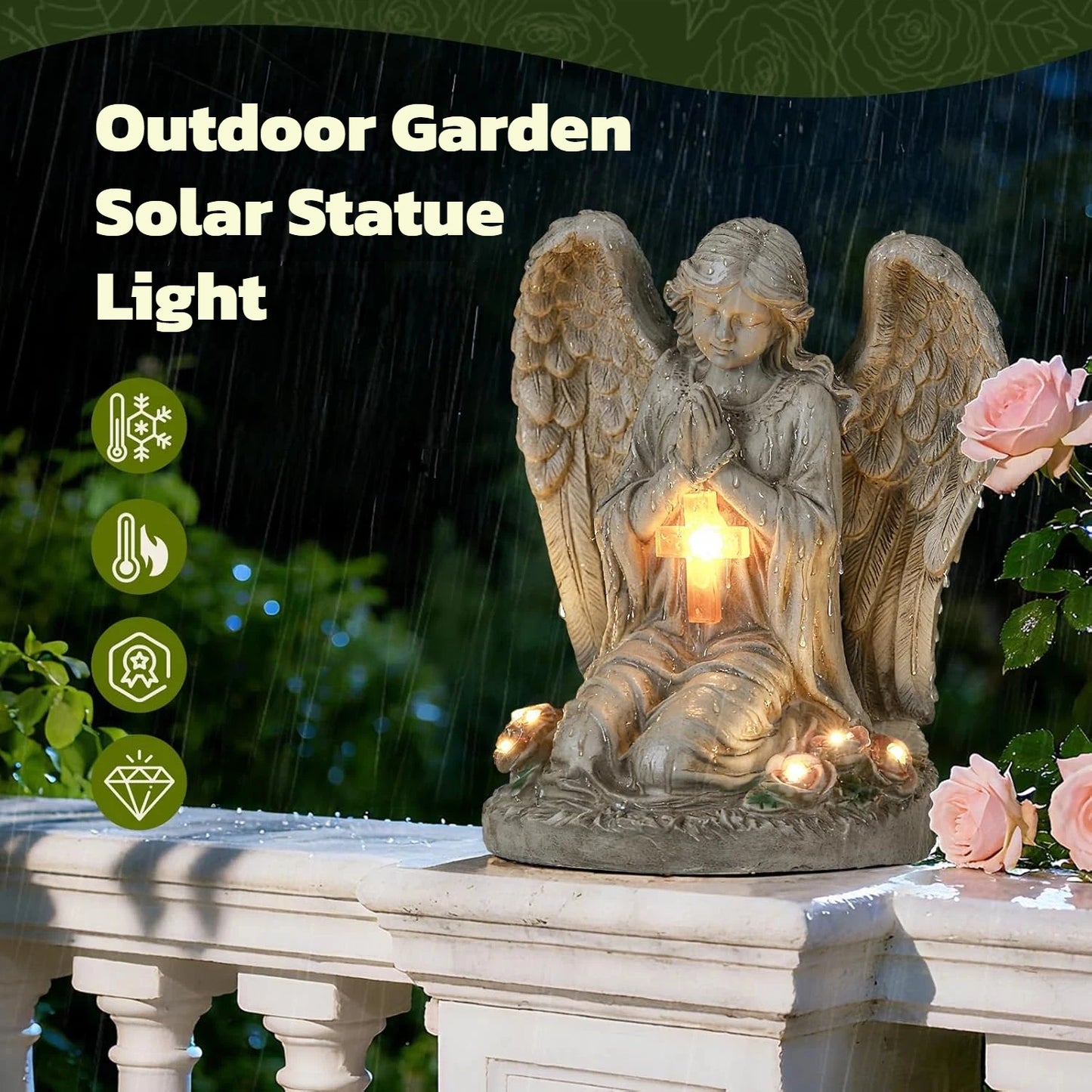 Garden Solar Statue Light
