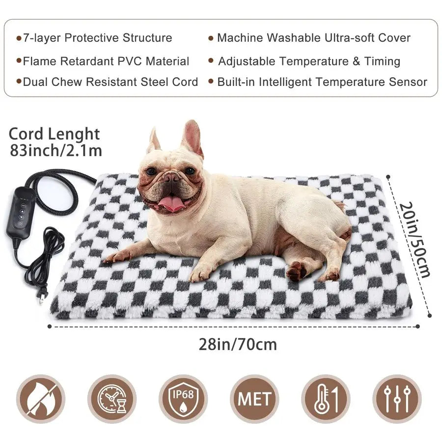 Heated Dog Bed