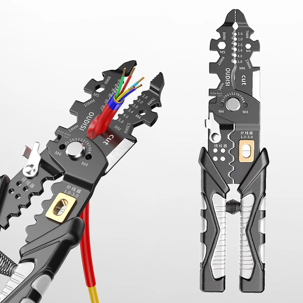 Cable Wire Stripper Crimper Pliers