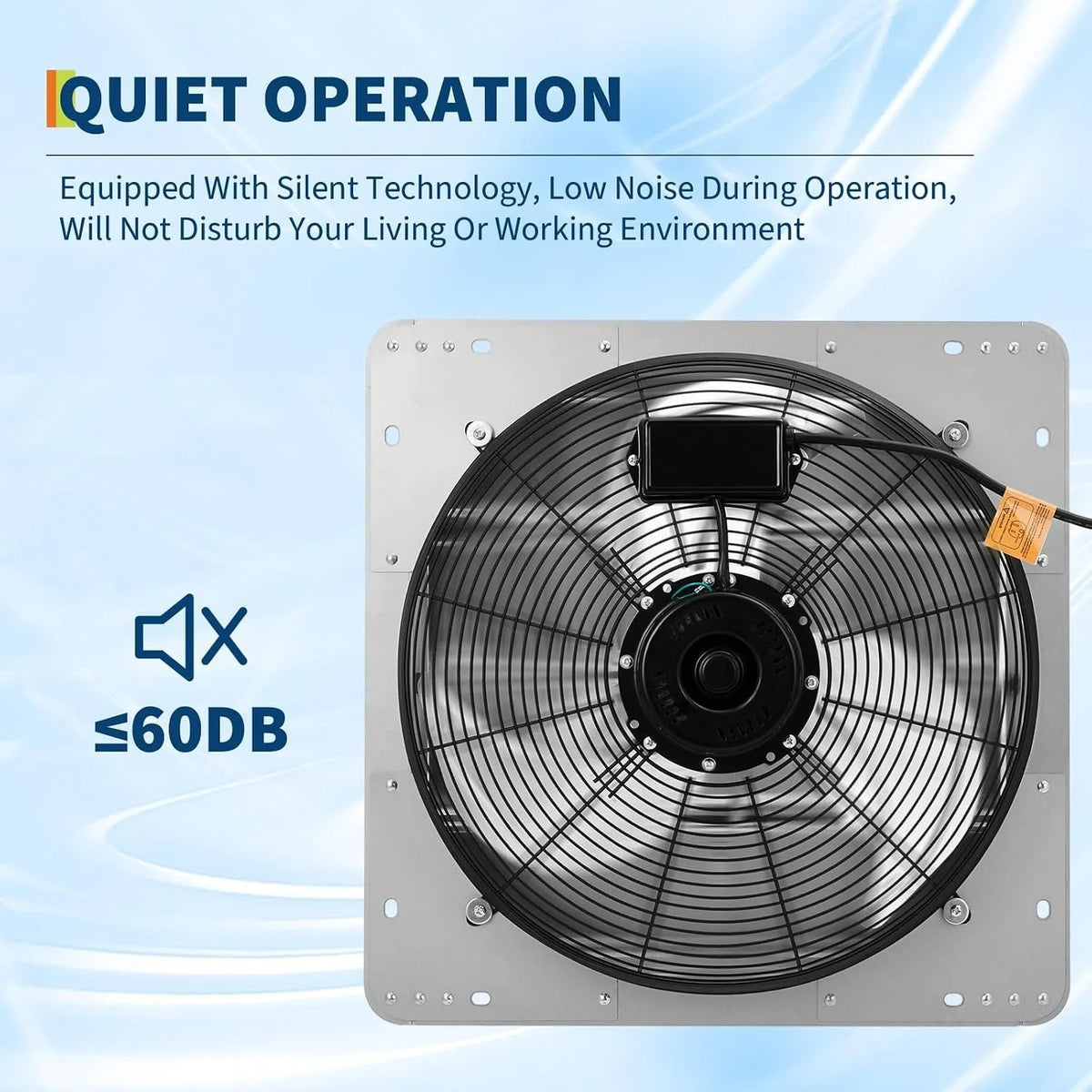 Shutter Exhaust Fan High