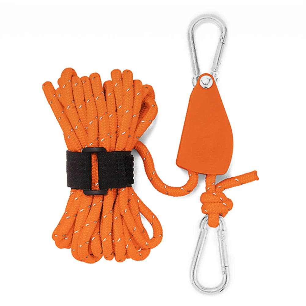 4mm 4m Rope Fastener Fixed Buckle Adjustable